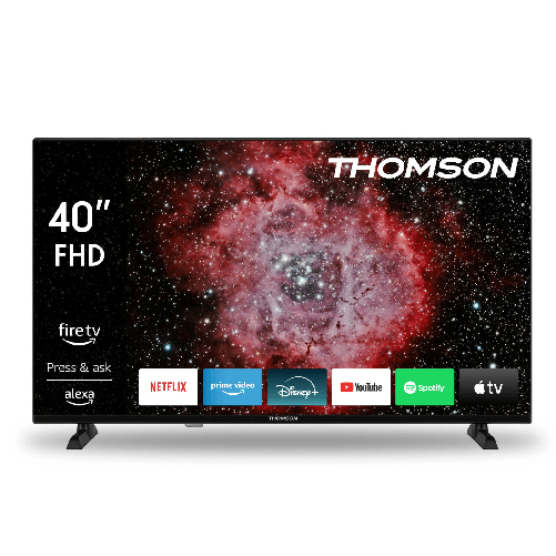 Thomson smart tv 40" full hd con fire tv e alexa, televisore led