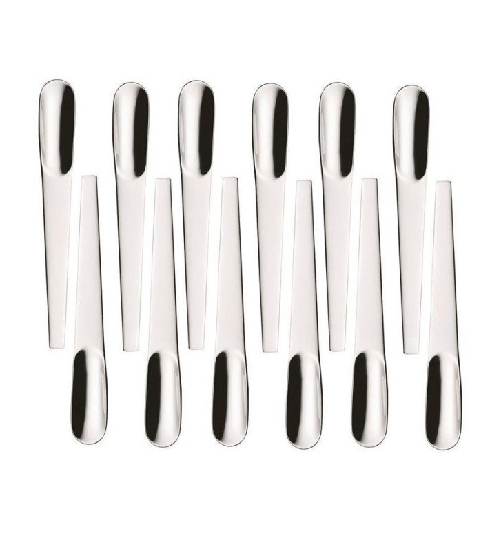 Abert appetizer, set 12 cucchiaino caffè cm 12 in acciaio inox 18/10
