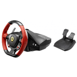 Thrustmaster ferrari 458 spider sterzo e pedali per xbox one cablato nero e rosso