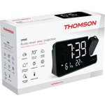 Thomson radiosveglia con proiettore fm doppio allarme temperatura umidità usb-c
