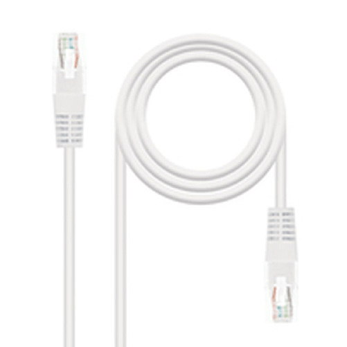 NANOCABLE Tubo Categoria 5e UTP NANOCABLE 10.20.0110-W Bianco 10 m