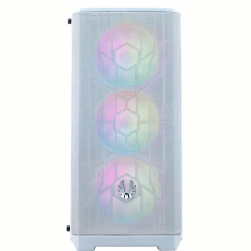BitFenix Case computer desktop Micro ATX / ATX/ ITX BitFenix Nova Mesh SE TG Bianco