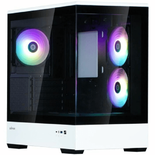 Zalman Case computer desktop Micro ATX / Mini ITX / ATX Zalman P30 BW