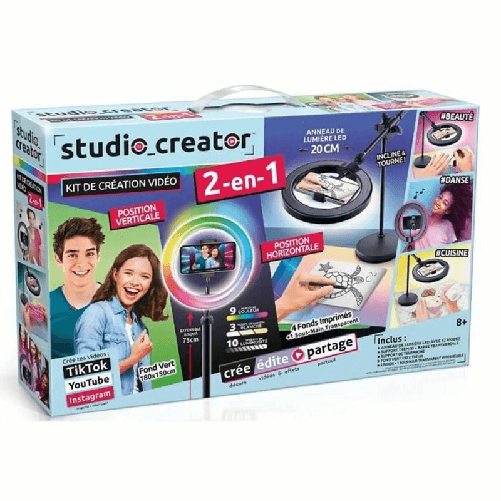 Canal Toys Set da Disegno Canal Toys 2 in1 Video Studio (FR)