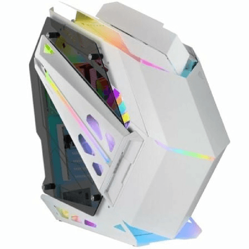 Mars Gaming Case computer desktop ATX Mars Gaming MCTITANW Bianco