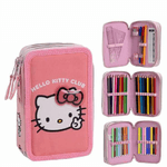 Hello Kitty Astuccio Hello Kitty Rosa 12,5 x 6,5 x 19,5 cm