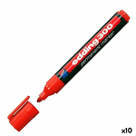 Edding Marcatore permanente Edding 300 Rosso (10 Unità)