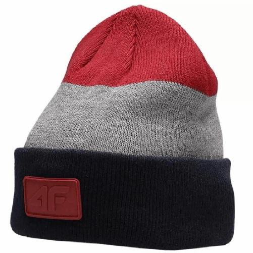 4F Berretto per Bambini 4F HJZ22-JCAM002-62S Rosso (Taglia unica)