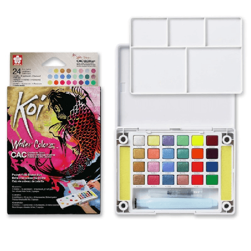 Talens Sakura Set per Pittura ad Acquarello Talens Sakura Koi Water Colors Multicolore