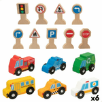 Woomax Playset di Veicoli Woomax 15 Pezzi (6 Unità)