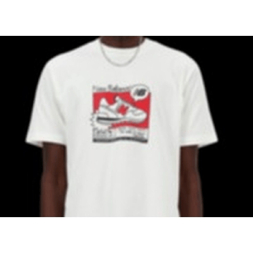 New Balance Maglia a Maniche Corte Uomo New Balance MT41593 SST Bianco (M)