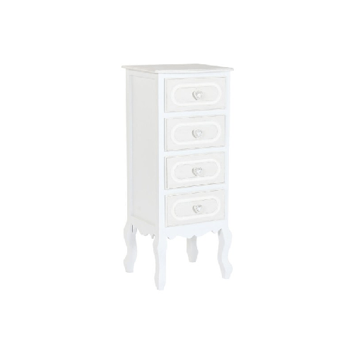Home ESPRIT Cassettiera Home ESPRIT Bianco Romantico 40 x 36 x 100 cm