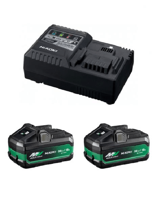 Hikoki power set uc18ysl3wjz (2 x 4,0ah/8,0ah +.. 4966376413959