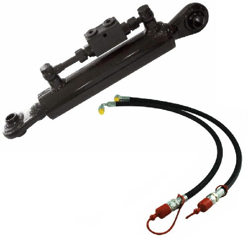 Ama Terzo punto idraulico cat. I lungo 460-670 mm 2 Tubi 3/8” 2SN e alesaggio 50mm