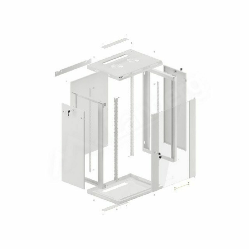 Lanberg Armadio Rack a Muro Lanberg WF01-6418-10S