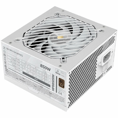 Mars Gaming Fonte di Alimentazione Mars Gaming MPB850SIW ATX 850 W 80 Plus Bronze