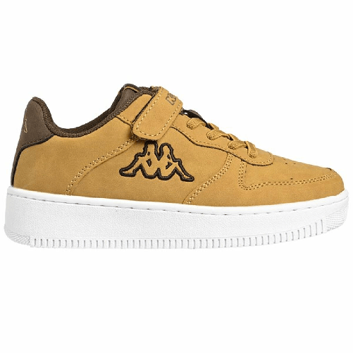 Kappa Scarpe Sportive per Bambini Kappa Maserta 4 Kid Ev Giallo Marrone Chiaro