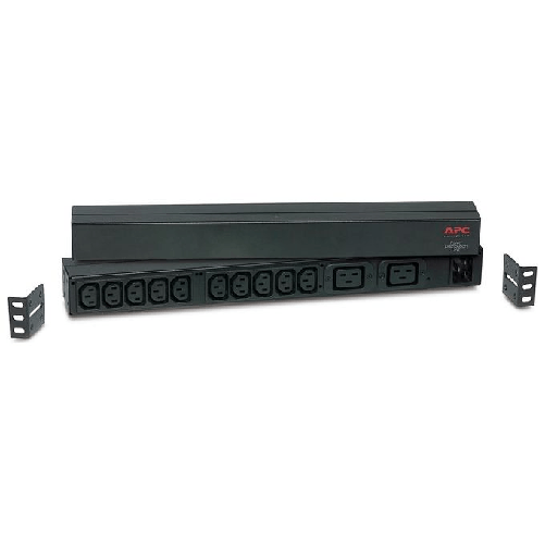 APC-RACK-PDU-BASIC-1-U-16A-230V-unita--di-distribuzione-dell-energia--PDU--12-presa-e--AC-0U-1U-Nero