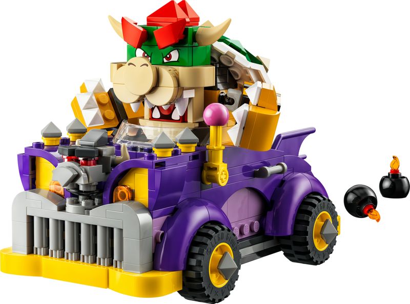 LEGO-Super-Mario-71431-Pack-di-Espansione-Il-Bolide-di-Bowser-Giochi-Bambini-8--Anni-con-Personaggio-e-Macchina-Giocattolo