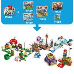 LEGO-Super-Mario-71431-Pack-di-Espansione-Il-Bolide-di-Bowser-Giochi-Bambini-8--Anni-con-Personaggio-e-Macchina-Giocattolo