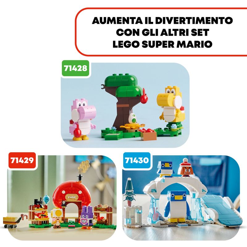 LEGO-Super-Mario-71431-Pack-di-Espansione-Il-Bolide-di-Bowser-Giochi-Bambini-8--Anni-con-Personaggio-e-Macchina-Giocattolo