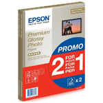 Epson Premium Glossy Photo Paper - A4 - 2x 15 Fogli