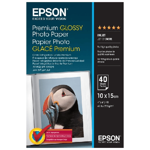 Epson-Premium-Glossy-Photo-Paper---10x15cm---40-Fogli