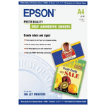 Epson Self-Adhesive Photo Paper - A4 - 10 Fogli