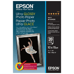 Epson Ultra Glossy Photo Paper - 10x15cm - 20 Fogli