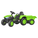 GLOBO Trattore elettrico globo 42752 espidko 12v r/c con rimorchio verde e n