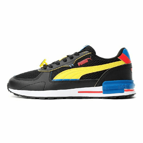 Puma Scarpe Sportive per Bambini Puma Graviton SMILEYWORLD Jr Nero