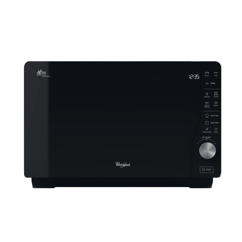 Whirlpool-MWF-427-SL-Superficie-piana-Microonde-combinato-25-L-800-W-Nero-Argento