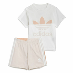 Adidas Completo Sportivo per Bambini Adidas Trifolio Bianco