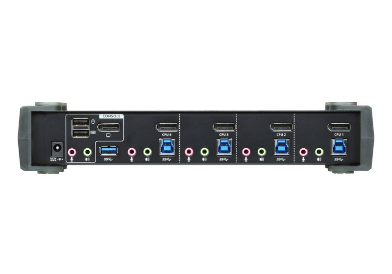 ATEN-Umschalter-switch-per-keyboard-video-mouse--kvm--Nero