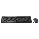 Logitech-Wireless-Combo-MK270-tastiera-Mouse-incluso-USB-AZERTY-Belga-Nero