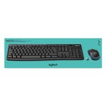 Logitech-Wireless-Combo-MK270-tastiera-Mouse-incluso-USB-AZERTY-Belga-Nero