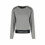 Calvin Klein Felpa senza Cappuccio Donna Calvin Klein Grigio chiaro