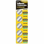 Toshiba Batterie Ricaricabili Toshiba CR2430-PW-BP-5 3 V
