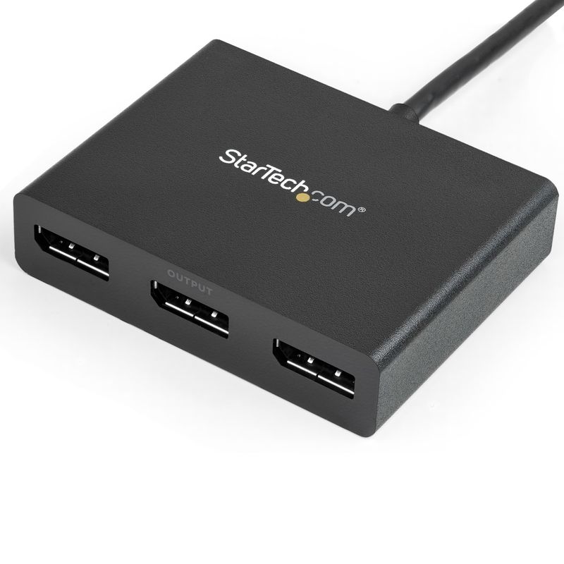 StarTech.com-Adattatore-multi-monitor-a-3-porte---Mini-DisplayPort-a-DisplayPort-MST-Hub-doppio-4K-30Hz-e-1x-1080p---Sp