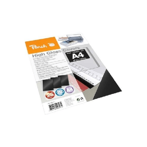 Peach-PB100-17-cartellina-A4-Nero-25-pz