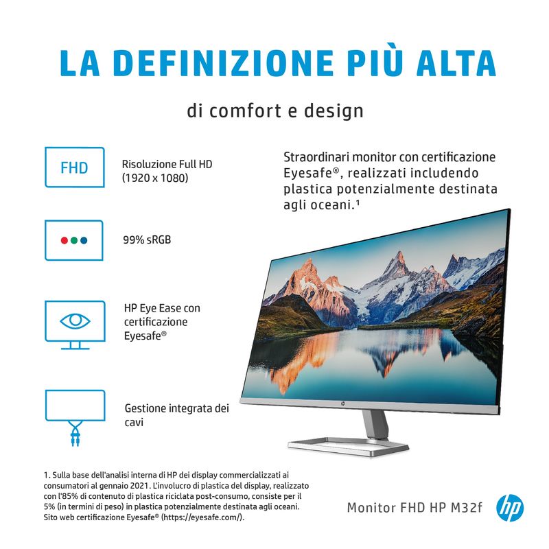 HP-M32f-80-cm--31.5---1920-x-1080-Pixel-Full-HD-Nero-Argento