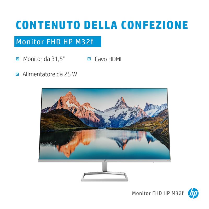 HP-M32f-80-cm--31.5---1920-x-1080-Pixel-Full-HD-Nero-Argento