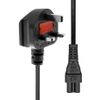 ProXtend-PC-GC5-0005-cavo-di-alimentazione-Nero-05-m-Spina-di-alimentazione-di-tipo-G-Accoppiatore-C5
