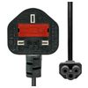 ProXtend-PC-GC5-0005-cavo-di-alimentazione-Nero-05-m-Spina-di-alimentazione-di-tipo-G-Accoppiatore-C5
