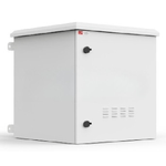 Wp armadio rack da parete 15u 19" 600x600mm grigio chiaro ip55 per attrezzature di rete