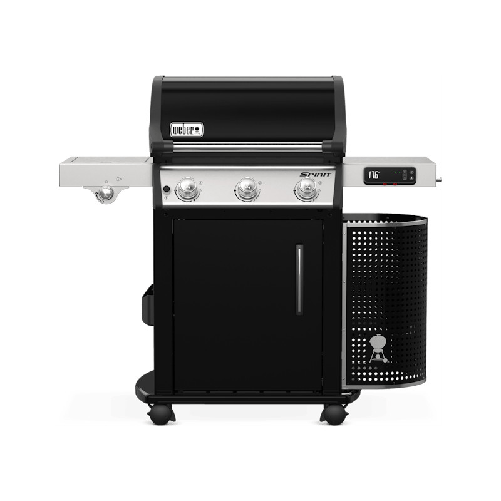 Weber spirit epx325 barbecue a gas gpl 3 fuochi nero area cottura 2745 cm²