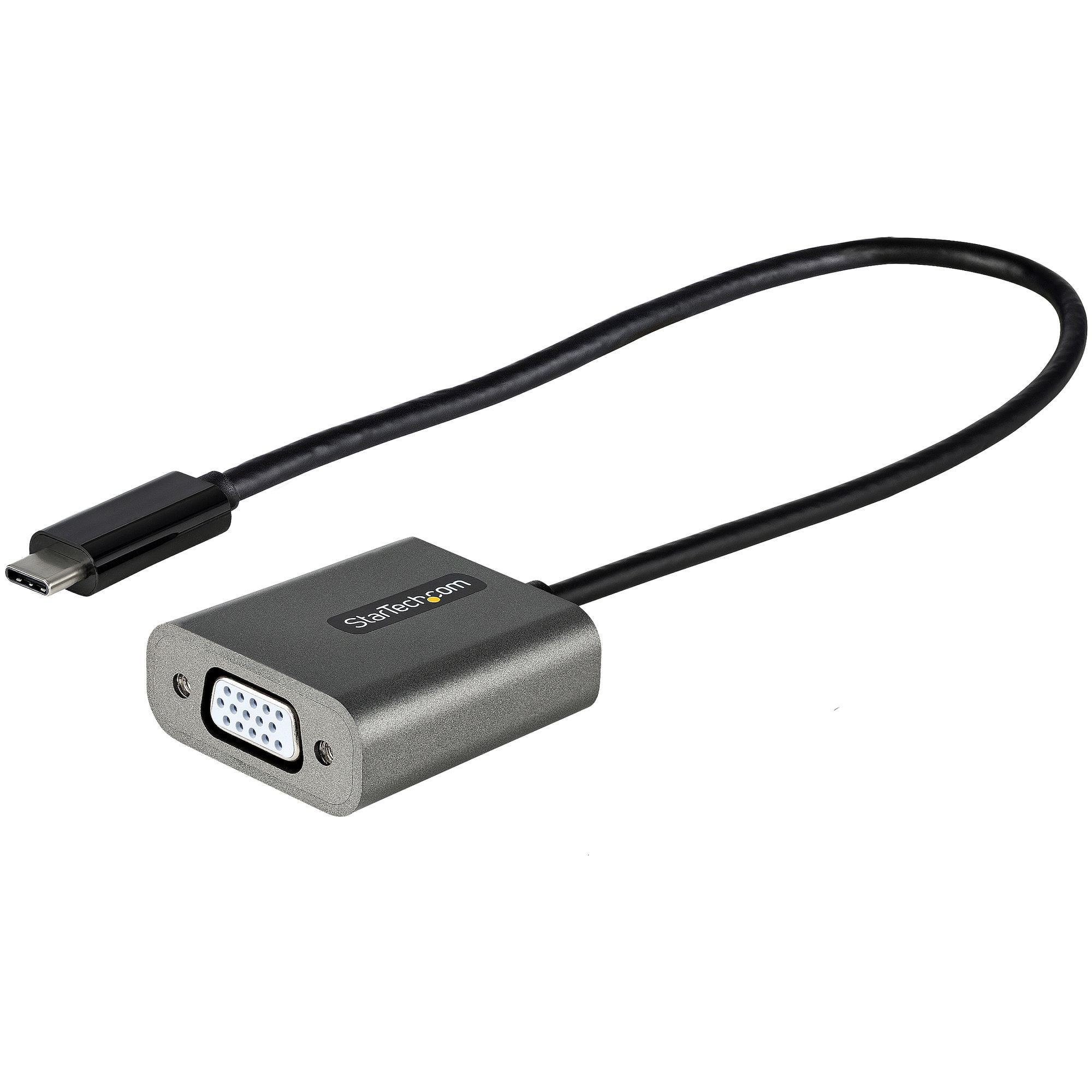 StarTech.com Adattatore USB C VGA - Adattatore Dongle da USB Type-C a VGA 1080p - Convertitore video da USB