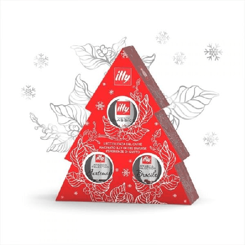 Illy 24675 albero di natale tostato classico, arabica selection guatemala