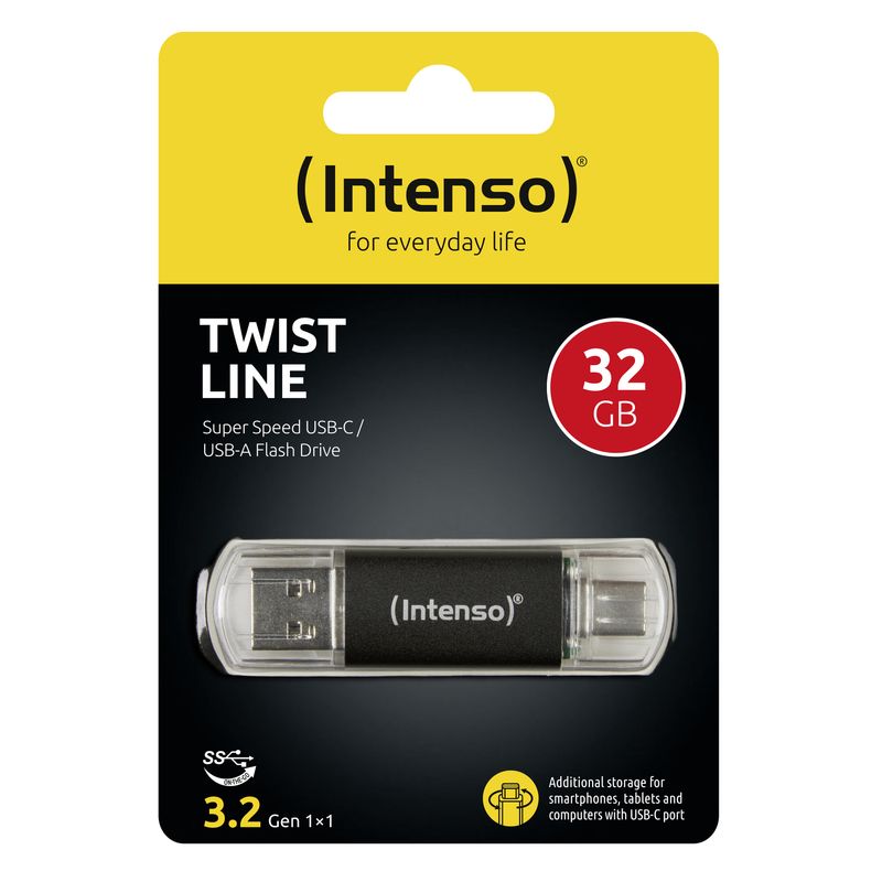Intenseo-Twist-Line---32-GB--USB-Flash-Drive-3.2-Tipo--C-