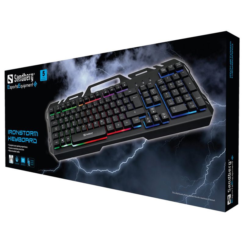 Sandberg-IronStorm-Keyboard-UK